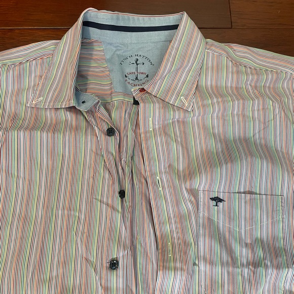 Fynch Hatton Yachting button down long sleeve men’s xl - Picture 4 of 8